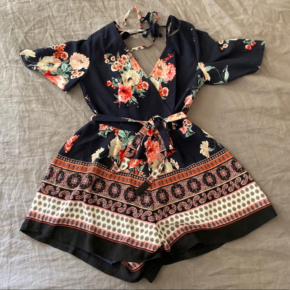Floral Romper